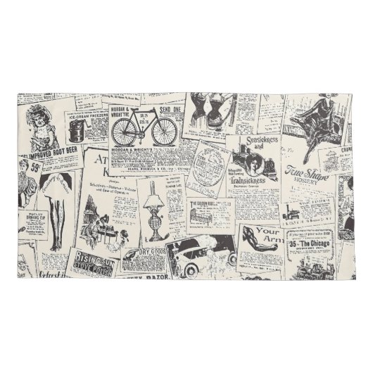  krant kussensloop (Achterkant)