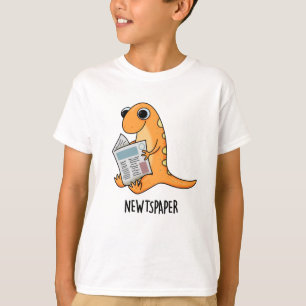 Krant Nieuwt Grappige Nieuwt-spot T-shirt