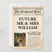 Krant Oud Krant Retro Landelijk Foto Datum Bespare Kaart (Voorkant)