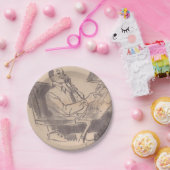  krant Papa Borden Papieren Bordje (Feest)