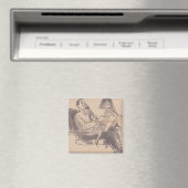 krant papa magneet (Insitu (Vaatwasser))