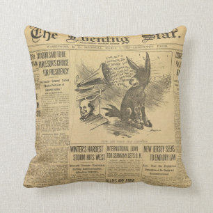  krant Pillow! Kussen