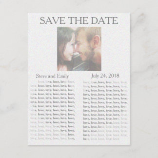 Krant "Save the Date" Save The Date