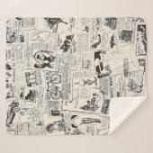 krant sherpa deken (Voorkant (horizontaal))