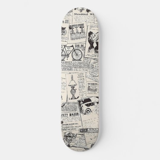  krant skateboard (Voorkant)