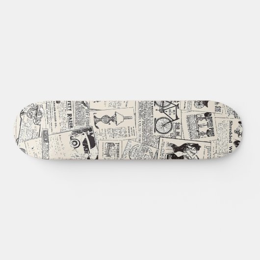 krant skateboard (Horizontaal)