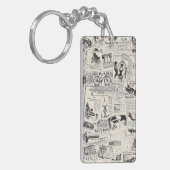  krant sleutelhanger (Voorkant Links)