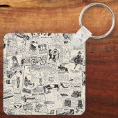 krant sleutelhanger (Achterkant)