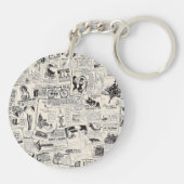 krant sleutelhanger (Achterkant)