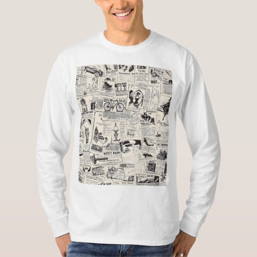  krant t-shirt (Voorkant)