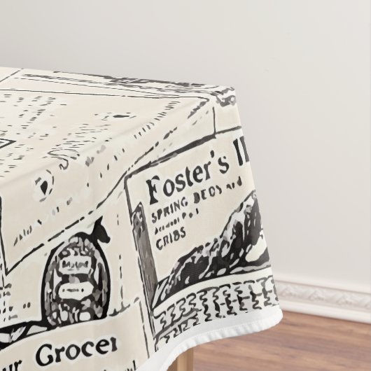 krant tafelkleed (Voorbeeld)