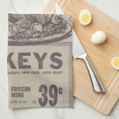  krant Thanksgiving Kitchen Towel Theedoek (Quarter Fold)