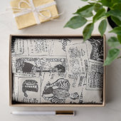 krant tissuepapier (Geschenk)