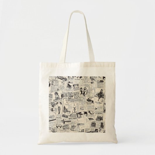 krant tote bag (Voorkant)