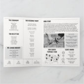 Kranten bruiloft programma info foto (Binnen)