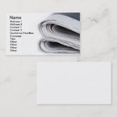 Kranten Visitekaartje (Voorkant / Achterkant)