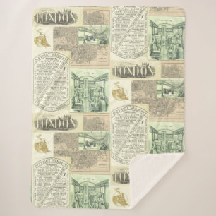  krantenadvertenties Collage Sherpa Deken