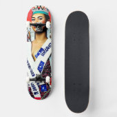 Krantenautomaat "Miss Solomon Islands" Skateboard (Voorkant)