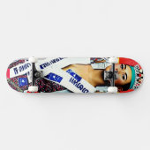 Krantenautomaat "Miss Solomon Islands" Skateboard (Horizontaal)