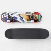 Krantenautomaat "Miss Solomon Islands" Skateboard (Horizontaal)