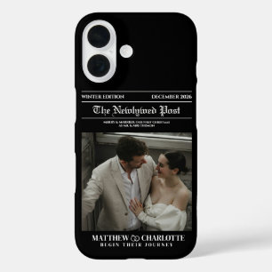 Krantenfoto Merry and Married iPhone 16 Hoesje