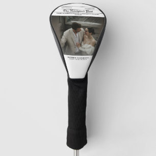 Krantenfoto Merry and Married Golfheadcover
