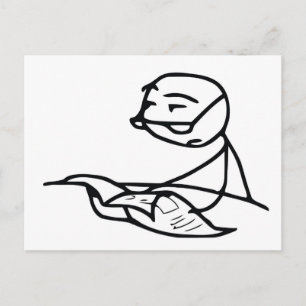 Krantenjongen Briefkaart