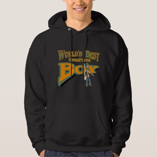Krantenjongen Hoodie (Voorkant)