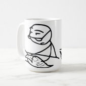 Krantenjongen Koffiemok (Voorkant links)