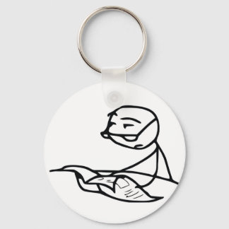 Krantenjongen Sleutelhanger