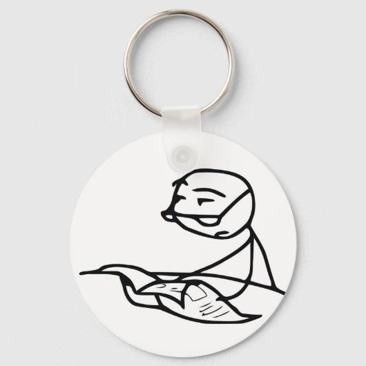 Krantenjongen Sleutelhanger (Voorkant)