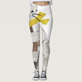 krantenkat leggings (Voorkant)