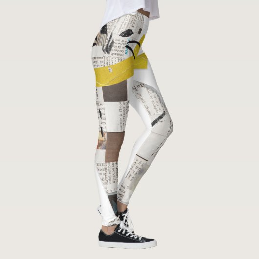 krantenkat leggings (Rechts)