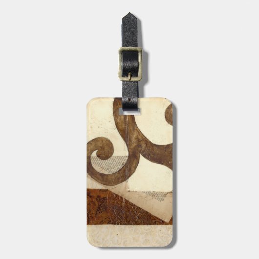 krantenknippen bagagelabel (Voorkant verticaal)