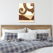  krantenknippen canvas afdruk (Insitu (Slaapkamer))