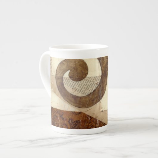 krantenknippen porselein kop (Voorkant links)