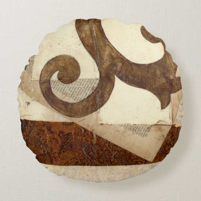  krantenknippen rond kussen (Voorkant)