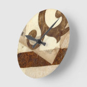  krantenknippen ronde klok (Hoek)