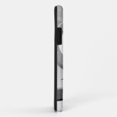 Krantenkoppen in zwart-wit Case-Mate iPhone case (Achterkant/rechts)