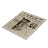 Krantenkrant Tegel Tegeltje (Zijkant)