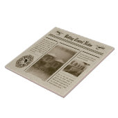 Krantenkrant Tegel Tegeltje (Zijkant)