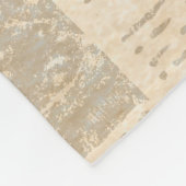 Krantenpapier, gerijpt krantenpapier fleece deken (Hoek)