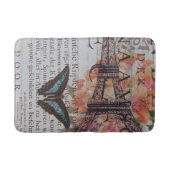 krantenscripts Parijs eiffeltoren Badmat (Voorkant)
