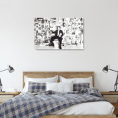 Krantenverkoper, c.1960 canvas afdruk (Insitu (Slaapkamer))