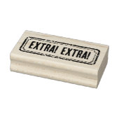 Krantthema - Gedistresseerde Extra! Extra! Rubberstempel (Stempel)