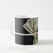 krap geld koffiemok (Voorkant links)