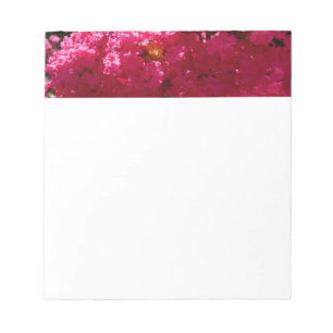 Krape Myrtle Boom Magenta Bloem Notitieblok