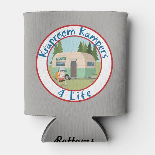 Kraproom Kampers coozie cooler - 1 (Voorkant)