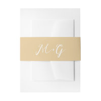 Kras script Aardse Neutrale Elegante Trouw