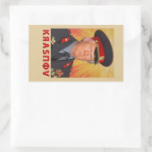 Krasnov Trump Rechthoekige Sticker (Tas)